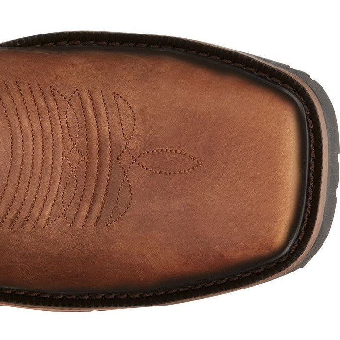 Justin Men's Dallen 11" Nano Composite Toe Western Work Boot -Brown- SE4215 - Overlook Boots