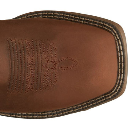 Justin Women's Rush 11" Nano Composite Toe Waterproof Western Work Boot -Tan- SE4352 - Overlook Boots