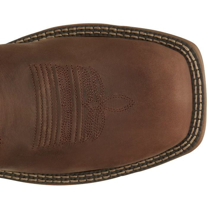 Justin Women's Rush 11" Waterproof Western Work Boot -Brown- SE4355  - Overlook Boots