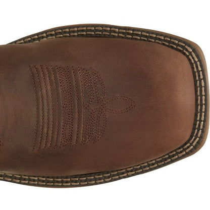 Justin Women's Rush 11" Waterproof Western Work Boot -Brown- SE4355  - Overlook Boots