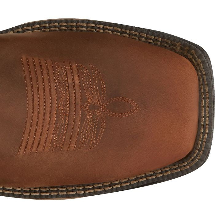 Justin Women's Rush 11" Waterproof Western Work Boot -Brown- SE4356  - Overlook Boots