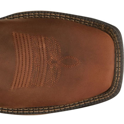 Justin Women's Rush 11" Waterproof Western Work Boot -Brown- SE4356  - Overlook Boots