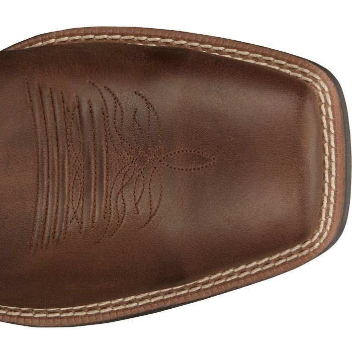 Justin Men's Canter Steel Toe Slip Resistant Western Work Boot -Brown- SE4510 - Overlook Boots