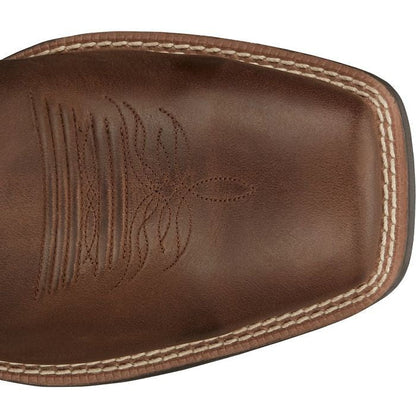 Justin Men's Canter Steel Toe Slip Resistant Western Work Boot -Brown- SE4510 - Overlook Boots