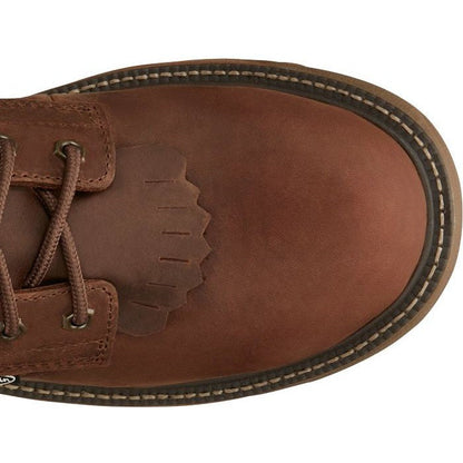 Justin Men's Rush 6" Waterproof Western Work Boot -Brown- SE465  - Overlook Boots