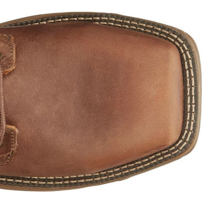 Justin Men's Rush 8" Nano Composite Toe Waterproof Western Work Boot -Brown- SE468 - Overlook Boots