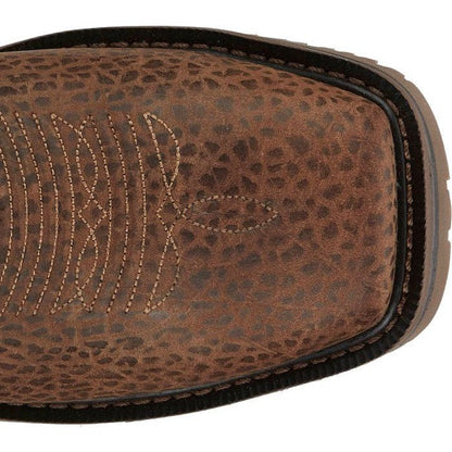 Justin Men's Wolfe 11" Nano Composite Toe Western Work Boot - Peanut SE4751 - Overlook Boots