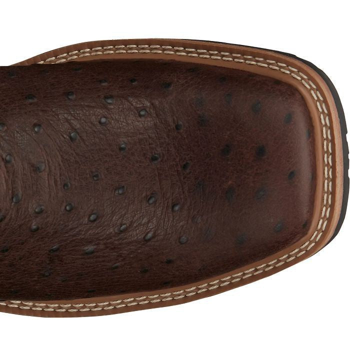 Justin Men's Derrickman 12" Waterproof Western Work Boot -Brown- SE4834 - Overlook Boots