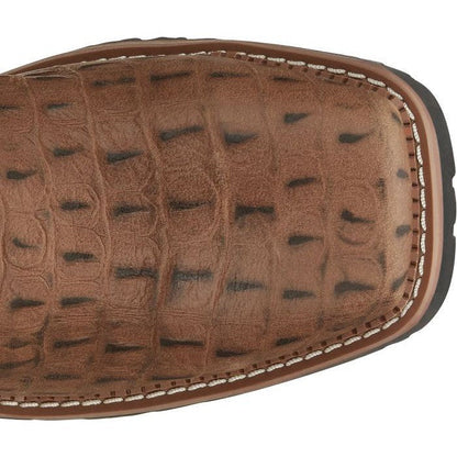 Justin Men's Derrickman 12" Composite Toe Waterproof Western Work Boot -Tan- SE4839 - Overlook Boots