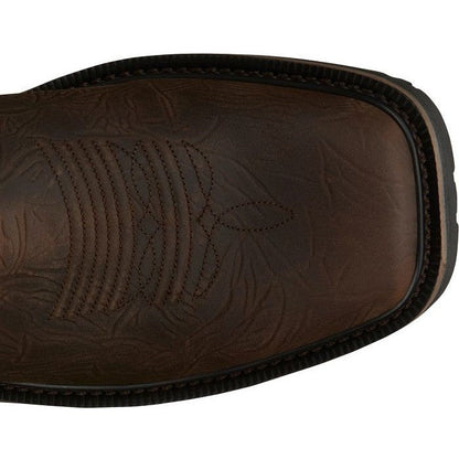 Justin Men's Joist 11" Waterproof Western Work Boot -Brown- SE4944  - Overlook Boots