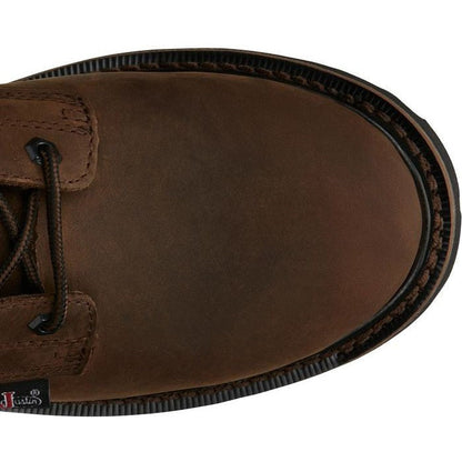 Justin Men's Drywall 8" Waterproof Work Boot -Brown- SE960  - Overlook Boots