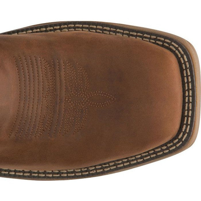 Justin Men's Rush 11" Composite Toe Western Work Boot -Tan- WK4338 - Overlook Boots