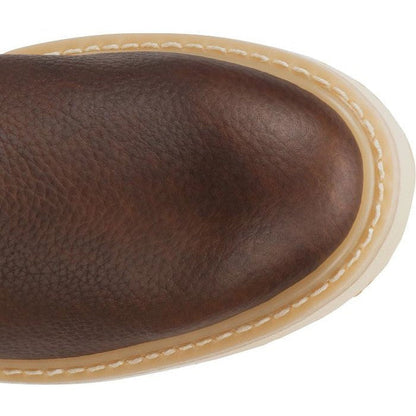 Justin Men's Axe 10" Soft Toe Wedge Western Work Boot -Brown- WK4908  - Overlook Boots