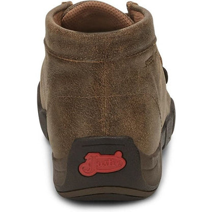 Justin Men's Cappie Steel Toe Work Boot -Tan Bomber- 237  - Overlook Boots