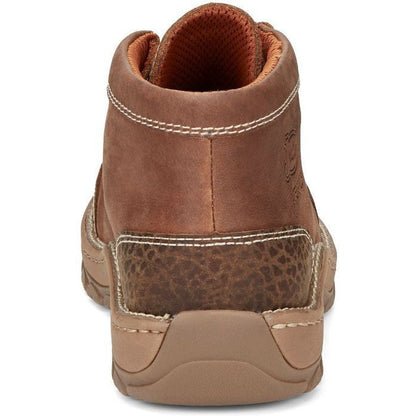 Justin Men's Crafton 4" Moc Toe Waterproof Work Shoe -Brown- SE251 - Overlook Boots