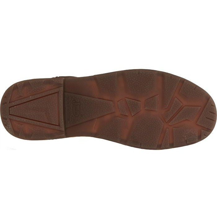 Justin Men's Resistor 11" Composite Toe Waterproof Western Work Boot- Brown- CR4008 - Overlook Boots