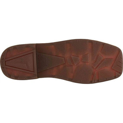 Justin Men's Resistor 11" Nano Composite Toe Western Work Boot -Blue - CR4010 - Overlook Boots