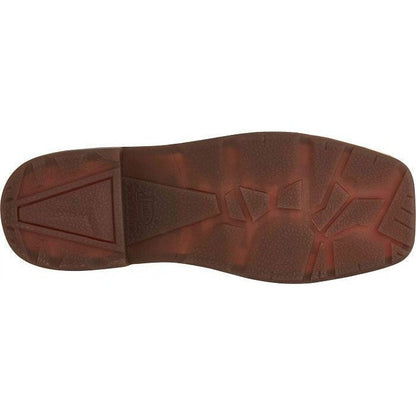 Justin Men's Resistor 11" Nano Composite Toe Western Work Boot -Brown- CR4012 - Overlook Boots