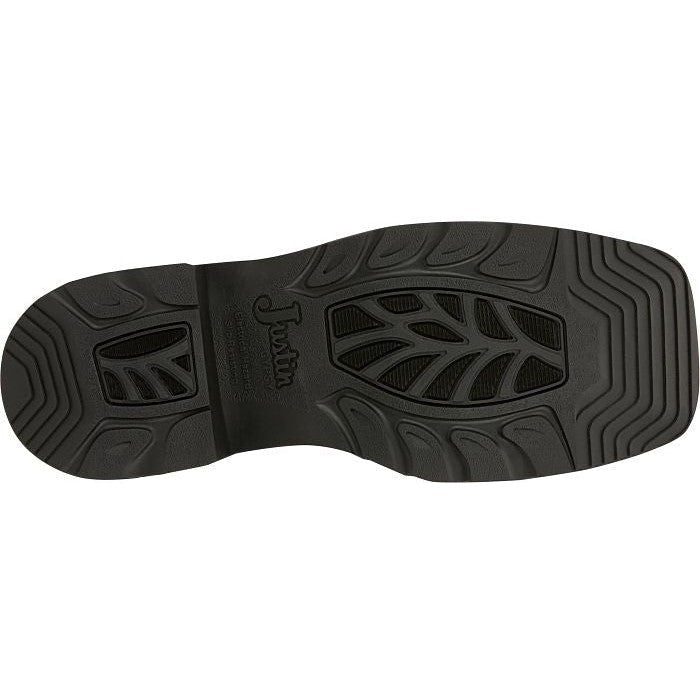 Justin Women's Lathey 8" Nano Composite Toe Western Work Boot -Brown- GY9962 - Overlook Boots