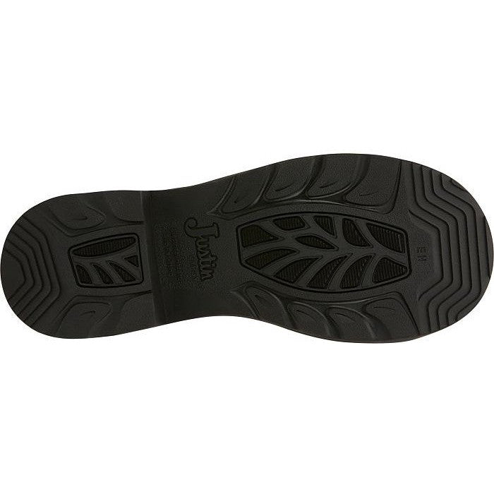 Justin Women's Wanette 8" Steel Toe Western Work Boot -Brown- GY9980 - Overlook Boots