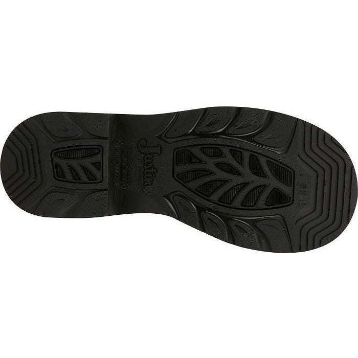 Justin Women's Tasha 11" Steel Toe Waterproof Western Work Boot -Brown- GY9991 - Overlook Boots