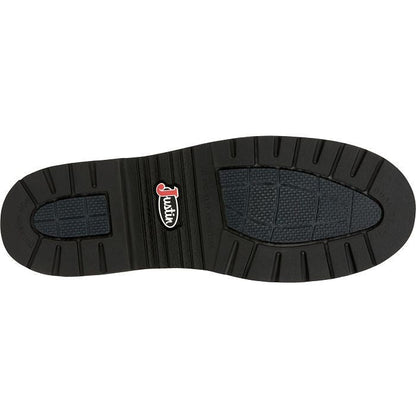 Justin Men's Carbide 11" Waterproof Steel Toe Western Work Boot -Brown- OW4458 - Overlook Boots