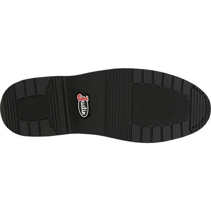 Justin Men's Livestock 8" Round Toe Western Work Boot -Brown- OW760  - Overlook Boots