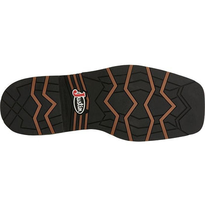 Justin Men's Bolt 11" Composite Toe Waterproof Western Work Boot -Brown- SE4103 - Overlook Boots