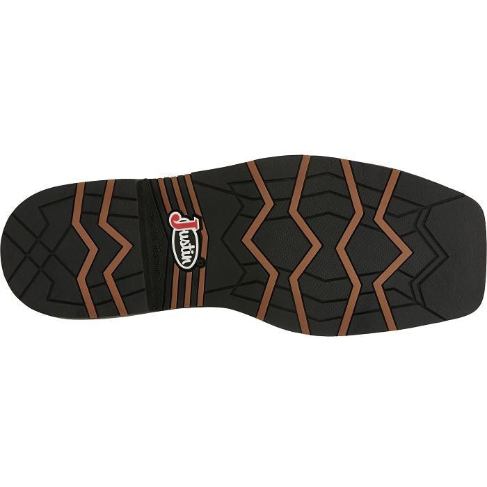 Justin Men's Bolt 11" Composite Toe Waterproof Western Work Boot -Tan- SE4105 - Overlook Boots