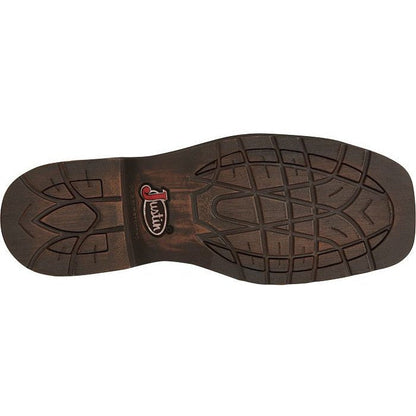 Justin Men's Amarillo 11" Steel Toe Western Work Boot -Brown- SE4313  - Overlook Boots