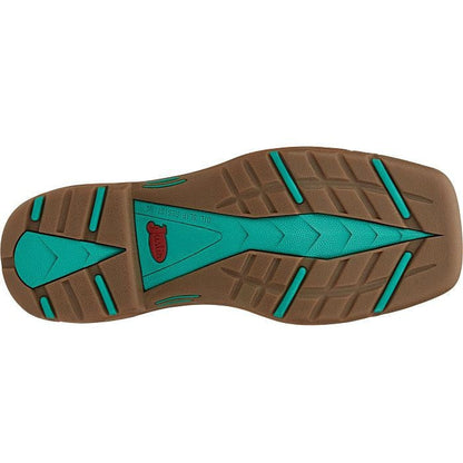 Justin Women's Rush 11" Waterproof Western Work Boot -Brown- SE4355  - Overlook Boots