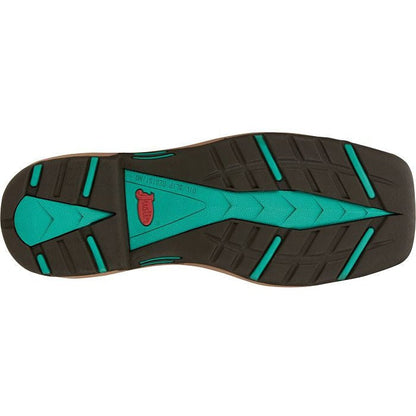 Justin Women's Rush 8" Composite Toe Waterproof Western Work Boot -Brown- SE4360 - Overlook Boots