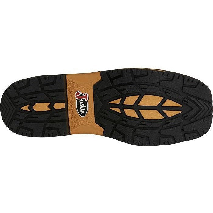 Justin Men's Joist 11" Composite Toe Western Work Boot - Brown - SE4625 - Overlook Boots