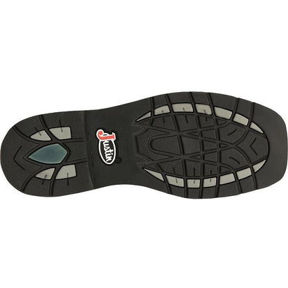 Justin Men's Driller 11" Waterproof Western Work Boot -Tan- SE4689  - Overlook Boots