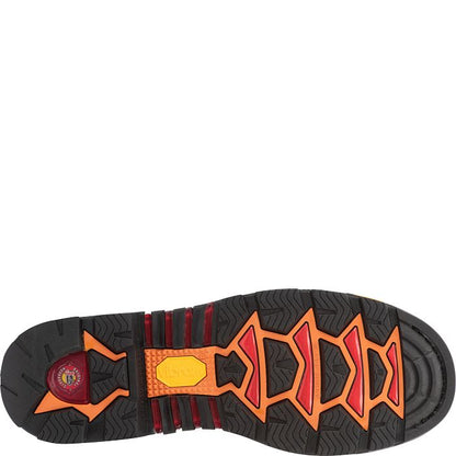 Justin Men's Warhawk 6" Waterproof Composite Toe Work Boot -Brown- WK251 - Overlook Boots