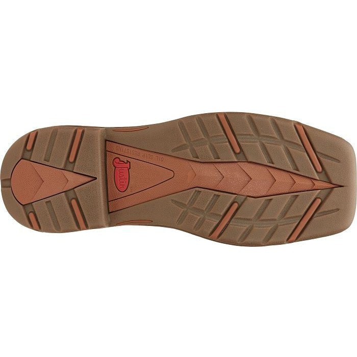 Justin Men's Rush 11" Steel Toe Western Work Boot -Tan- WK4331  - Overlook Boots