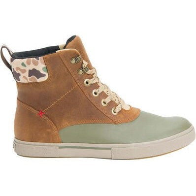 Xtratuf Men's Leather Lace 6" Waterproof Ankle Deck Work Boot -Tan- LAL700 - Overlook Boots