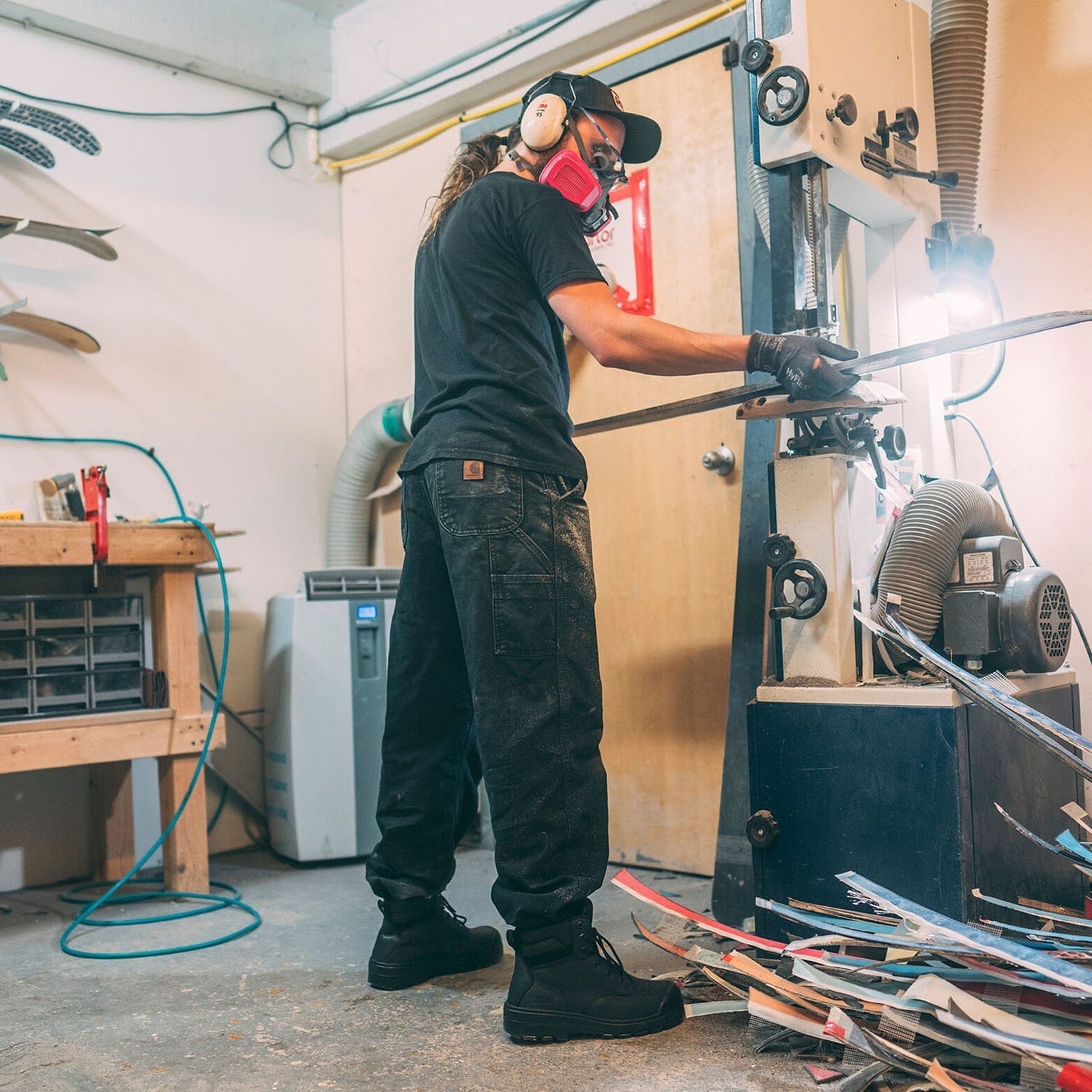 Kodiak Men's Greb 6" Steel Toe Safety Work Boot - Black - 4TH4BK  - Overlook Boots