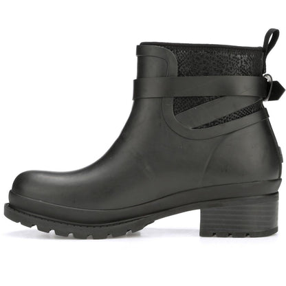 Muck Women's Liberty Waterproof Anke Rubber Boot- BLack - LWKR - Overlook Boots