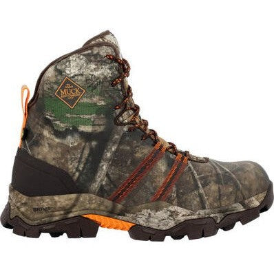 Muck Men's Alpha Pursuit 8" Waterproof Ankle Work Boot -Realtree APX- MAPMAPX 7 / Medium / Realtree - Overlook Boots