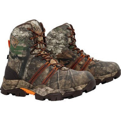 Muck Men's Alpha Pursuit 8" Waterproof Ankle Work Boot -Realtree APX- MAPMAPX - Overlook Boots