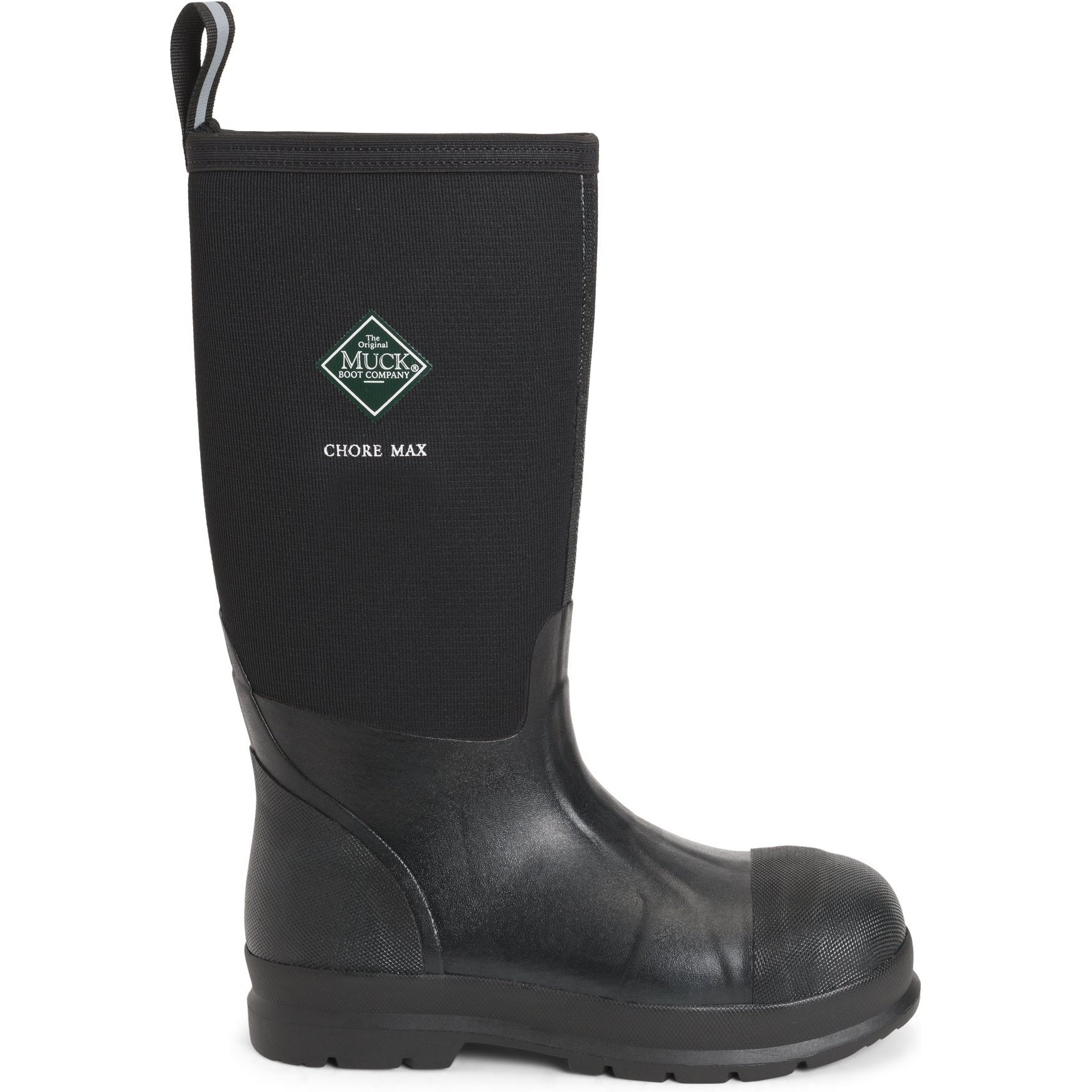 Muck Men's Chore Max Composite Toe Waterproof Rubber Work Boot - Black - MAX-CMP - Overlook Boots