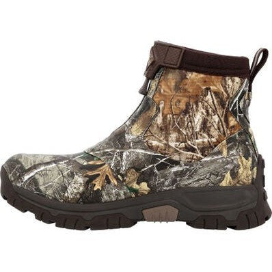 Muck Men's Realtree Edge Waterproof Apex Mid Zip Ankle Boot Realtree MAXZMEG - Overlook Boots