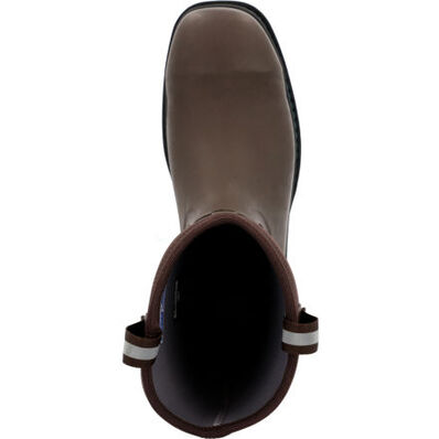 Muck Men's Chore 12" Alloy Toe Waterproof Western Work Boot - Brown - MCHWM91 - Overlook Boots