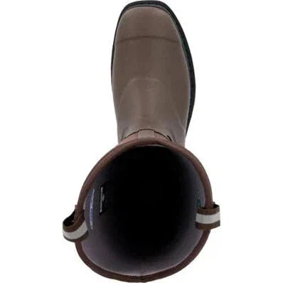 Muck Men's Chore Tall Waterproof Western Work Boot - Brown - MCHWTM90 - Overlook Boots