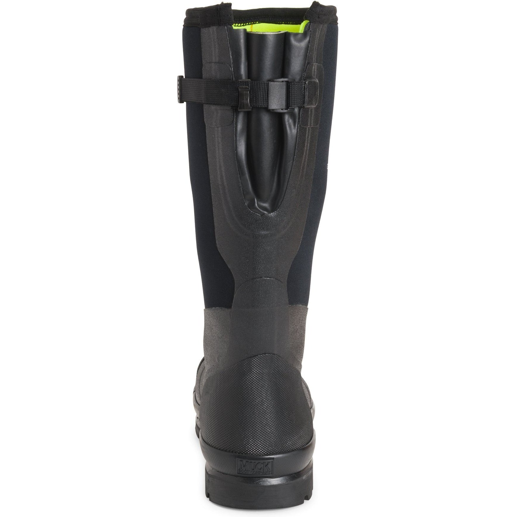 Muck Men's Chore Wide Calf Steel Toe Waterproof Rubber Work Boot - Black - MCXF-Steel - Overlook Boots