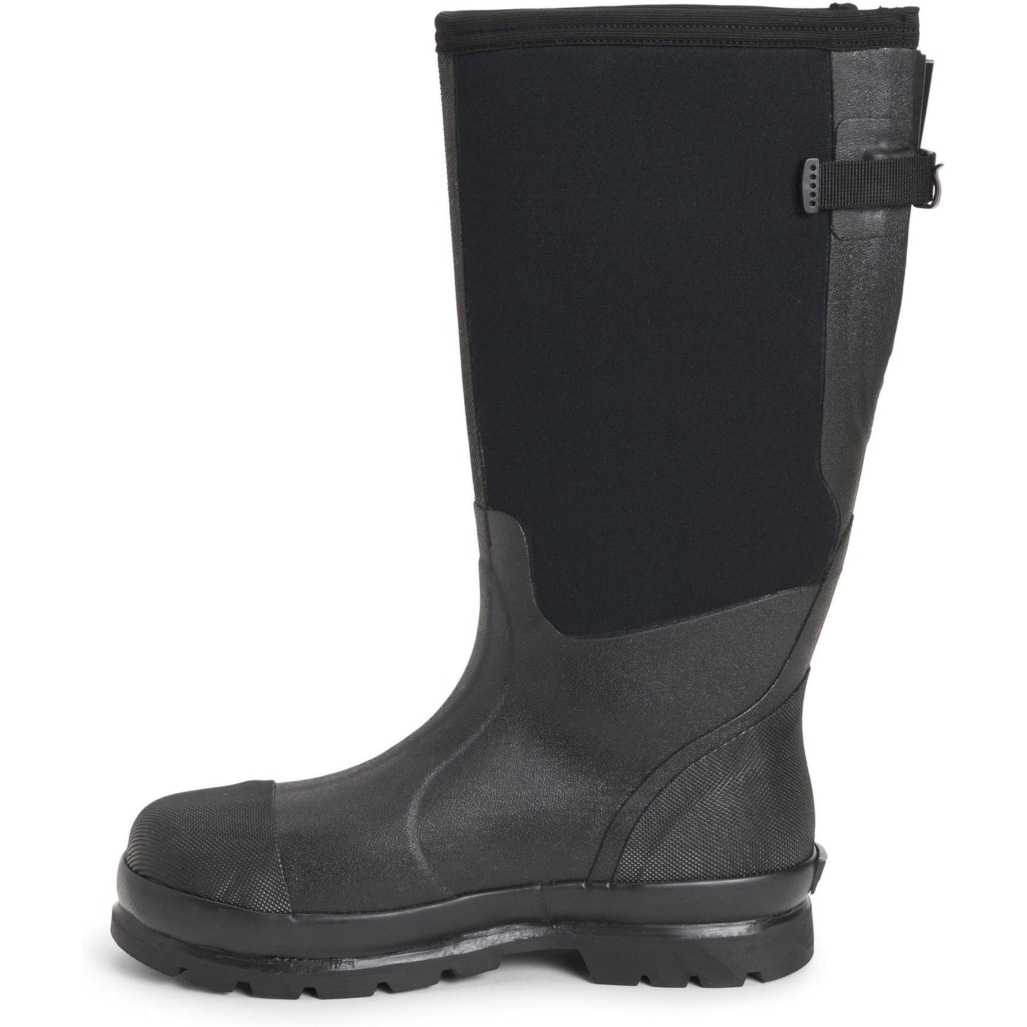 Muck Men's Chore Wide Calf Steel Toe Waterproof Rubber Work Boot - Black - MCXF-Steel - Overlook Boots
