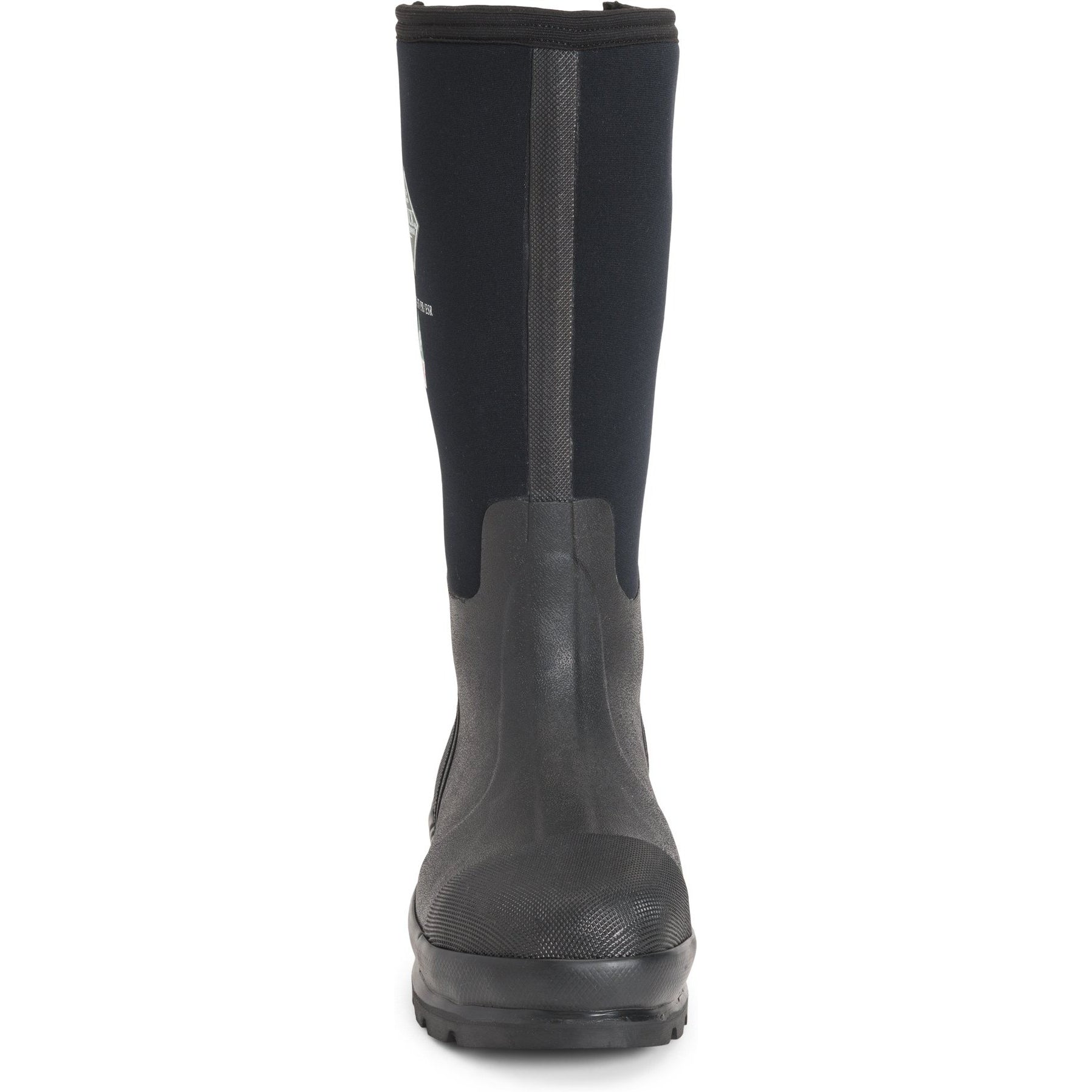 Muck Men's Chore Wide Calf Steel Toe Waterproof Rubber Work Boot - Black - MCXF-Steel - Overlook Boots