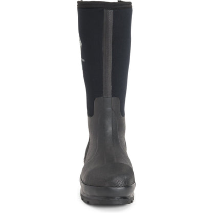 Muck Men's Chore Wide Calf Steel Toe Waterproof Rubber Work Boot - Black - MCXF-Steel - Overlook Boots