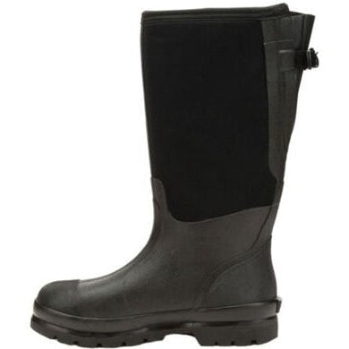 Muck Men's Chore Wild Calf Extended Fit Waterproof Work Boot- Black- MCXF-000 - Overlook Boots